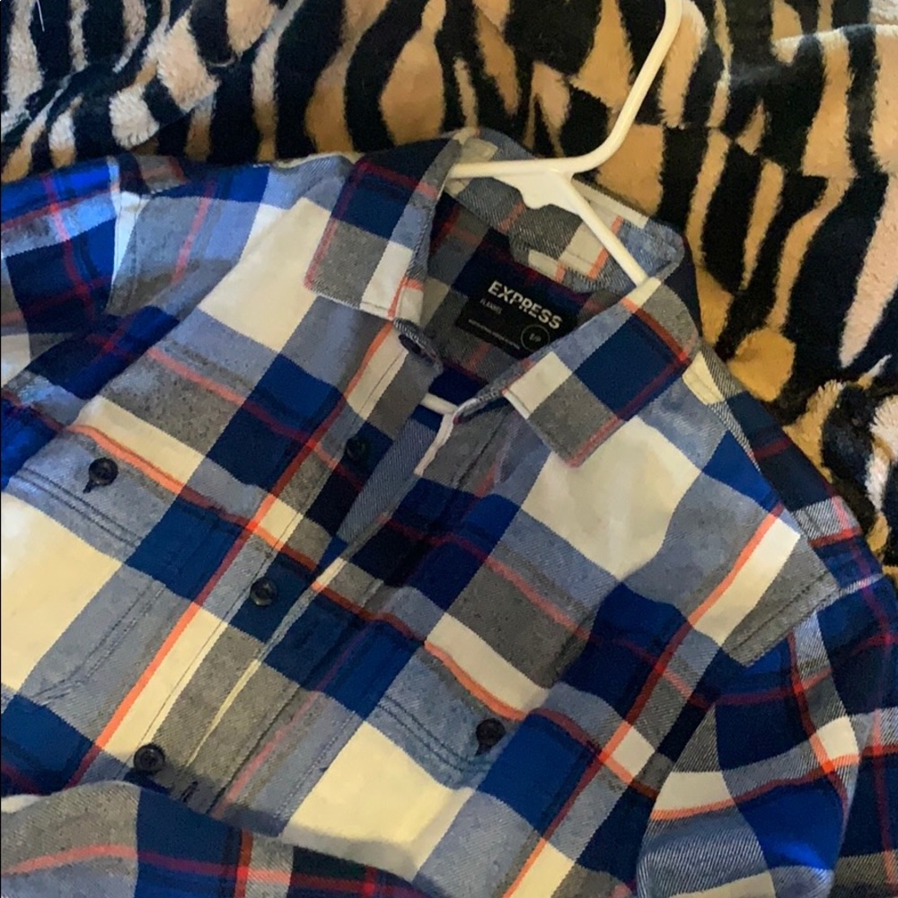 Women’s small express flannel shirt